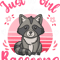 Raccoons Kids Raccoon Just a Girl Who Loves Raccoons22.png