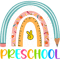 Rainbow Peace Out Preschool Happy Last Day Of School Gift.png