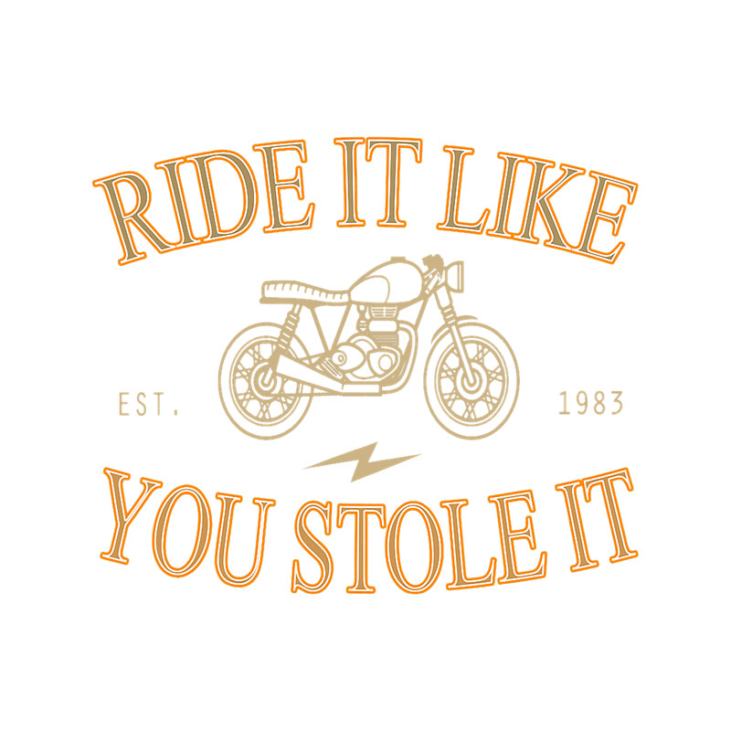 Motocross Biker Ride It Like You Stole It Motorcycle Shirt.png
