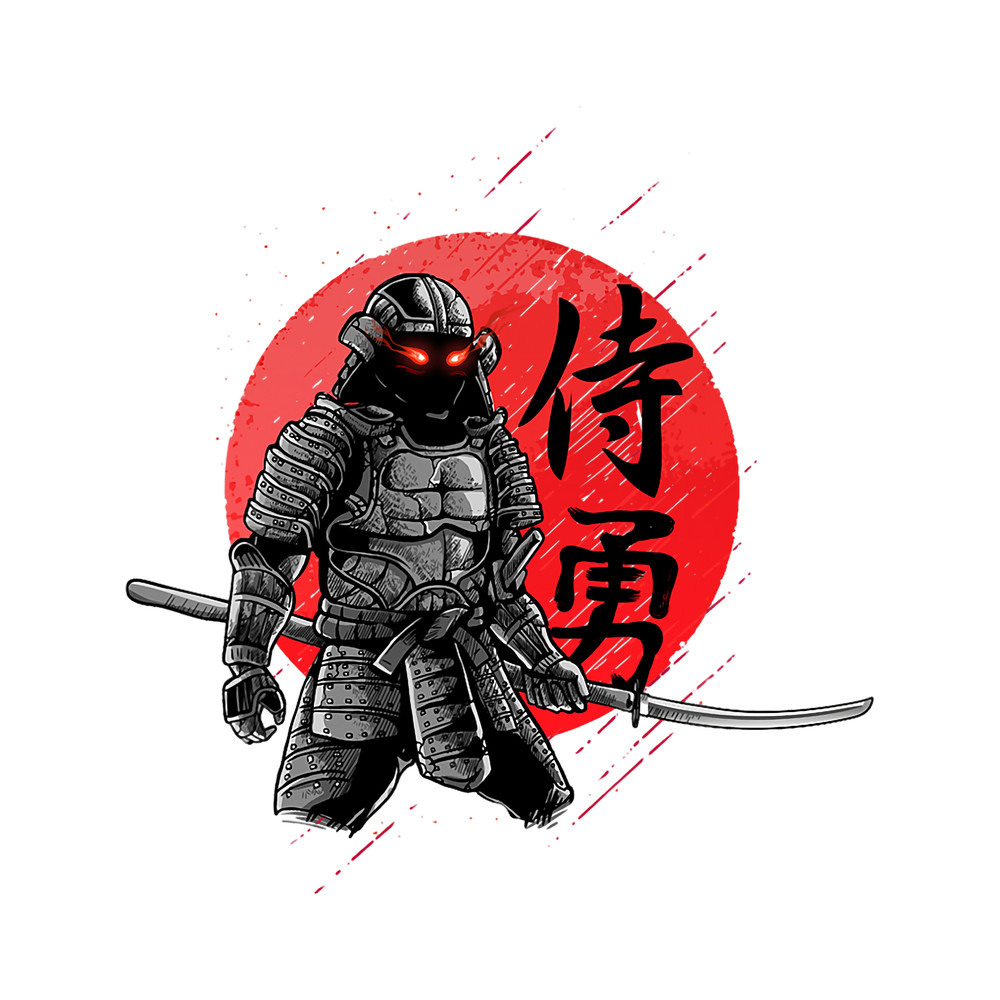 Naginata samurais sword standing at light of the blood moon.png