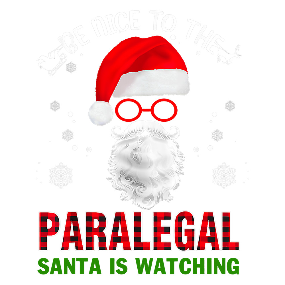 Nice To The Paralegal Watching Christmas hat Xmas 2.png