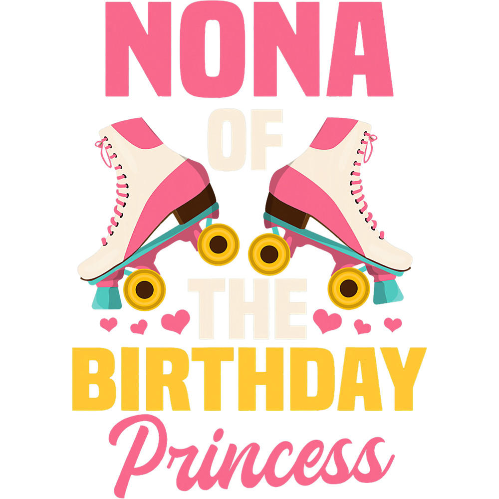Nona of the Birthday Princess Roller Skates Skating Party.png