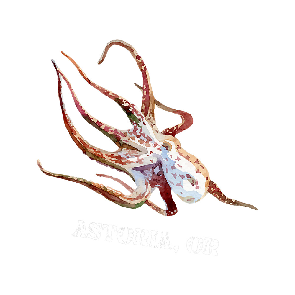 Octopus Lover Astoria OR Octopus Design Marine Wildlife Animal Lover.png