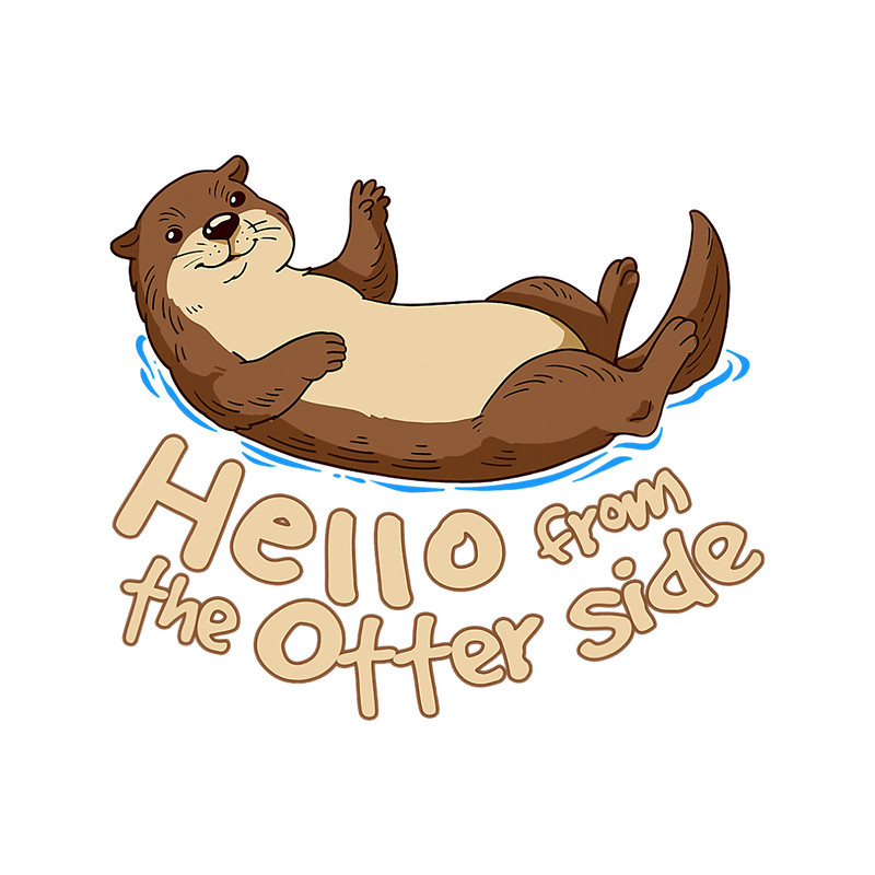Otters Funny Sea Otter.png