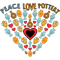 Otters Peace Love Pottery Clay Artist Ceramic Lover Graphic.png