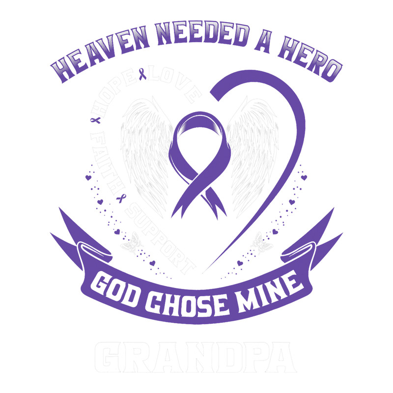 Pancreatic Warrior Purple Pancreatic Cancer Awareness Ribbon Grandpa Graphic.png