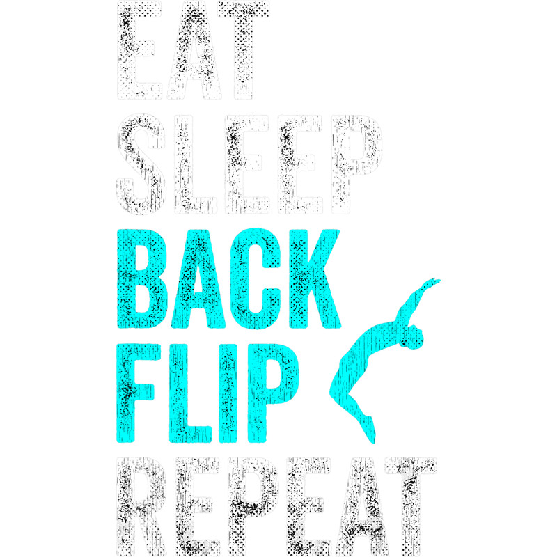 Parkour Lover Eat Sleep Back Flip Repeat Shirt Gymnastic Tee Funny Parkour.png