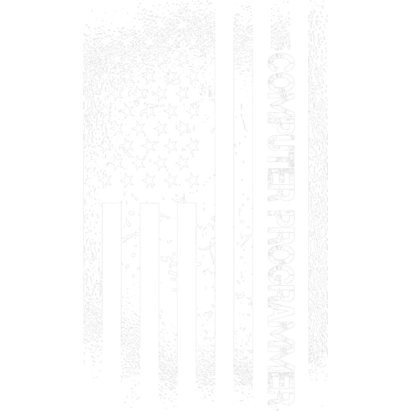 Patriotic Computer Programmer With American Flag.png