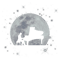 Piano Music player full moon moon piano player pianist.png