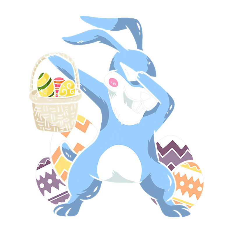 Rabbits Dabbing Easter Bunny Rabbit Egg Hunting Hunters.png