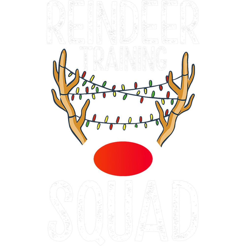 Reindeer Training Squad Funny Christmas Deer Runner Running.png