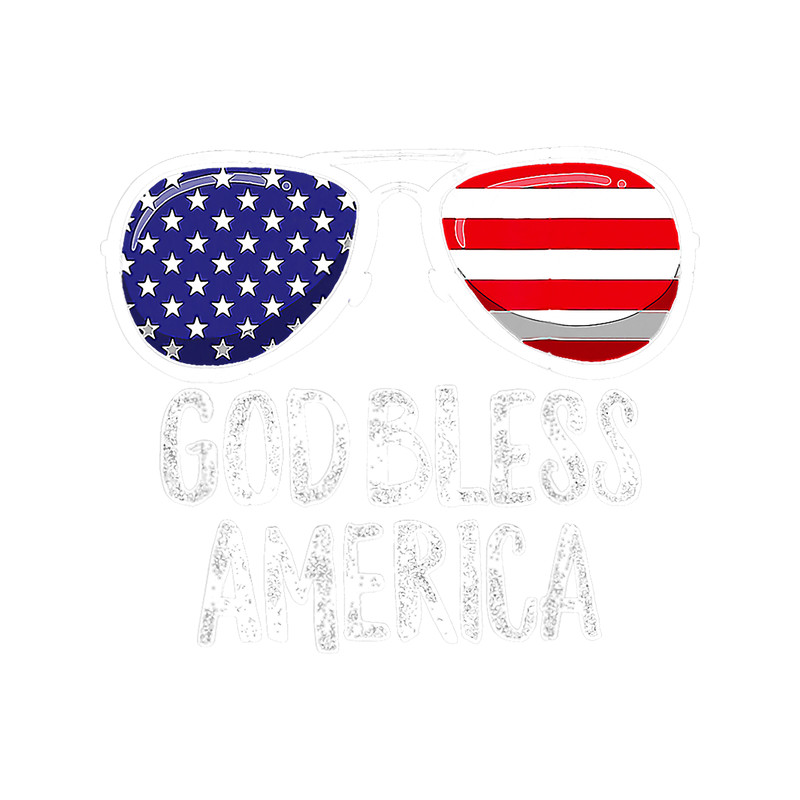 Retro God Bless America Sunglasses USA Flag 4th Of July 2.png