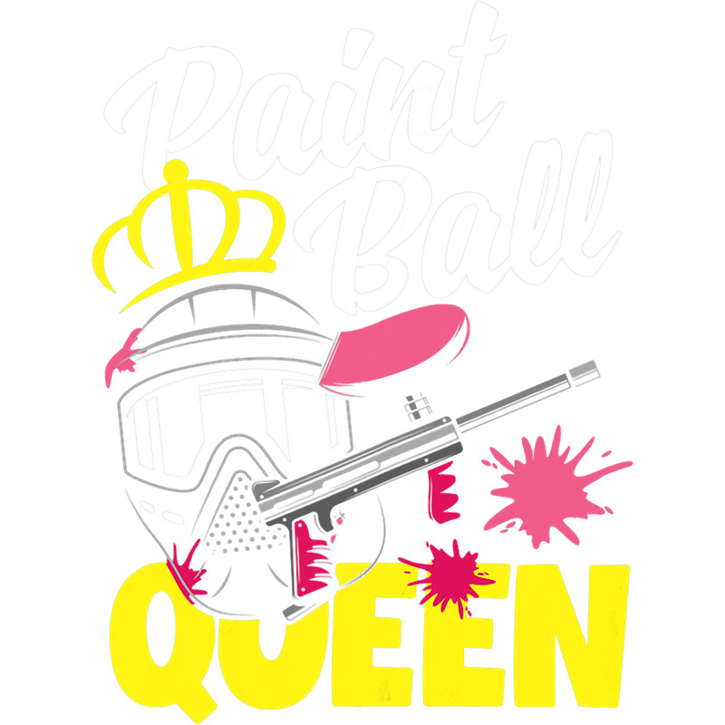 Paintball Paint Womens Paintball Queen Paintball Player Girl.png