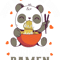 Pandas Cute Panda Just A Girl Who Loves Pandas and Ramen.png