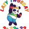 Pandas Lazy Tuesday 0222 Twosday panda pajama.png