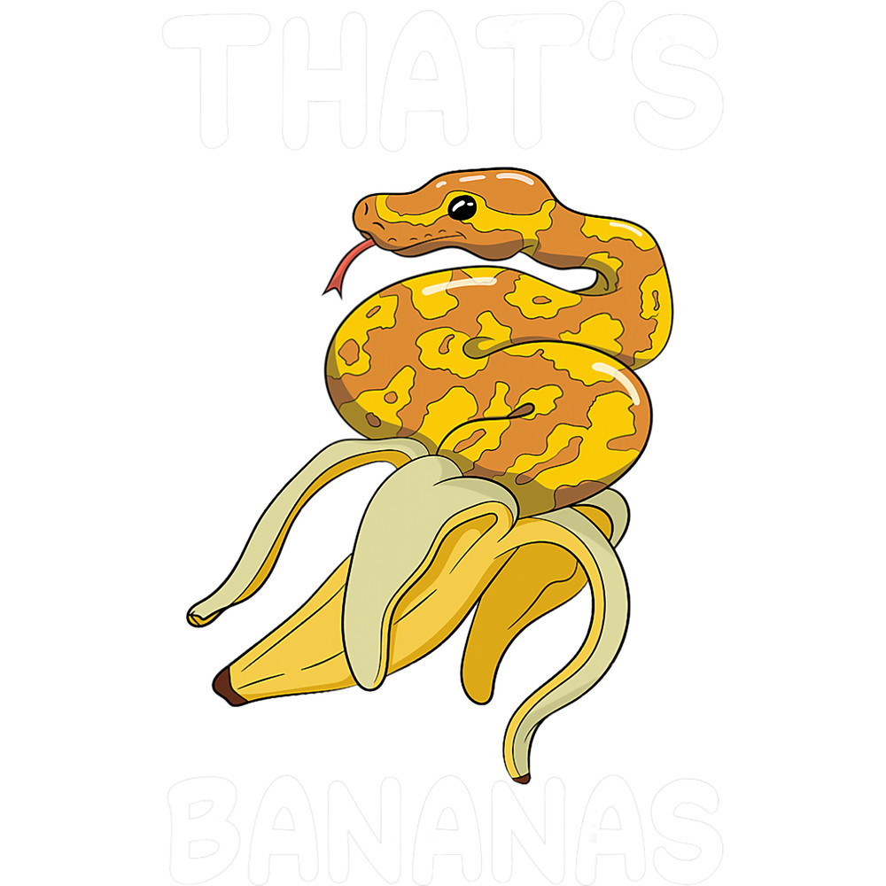 Python Lover Thats Bananas Ball Python Snake Reptile45.png