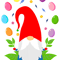 Rabbits Bunny Gnome Rabbit Eggs Hunting Funny Easter Day Women Men.png
