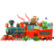 Rabbits Funny Bunny Train Colorful Eggs Happy Easter Day Men Boys.png