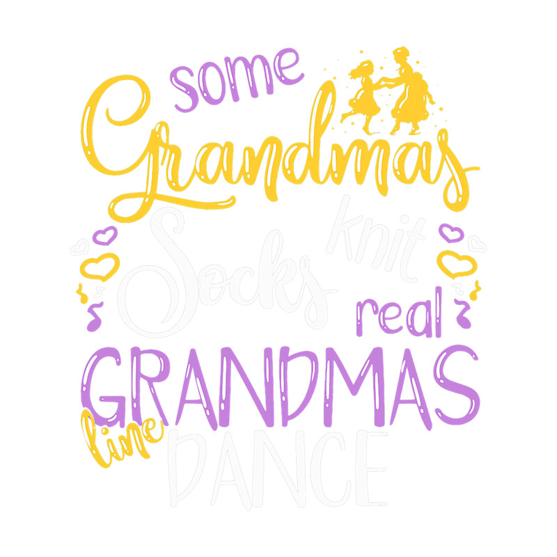 Real Grandmas Line Dance Funny Grandma Line Dancing.png