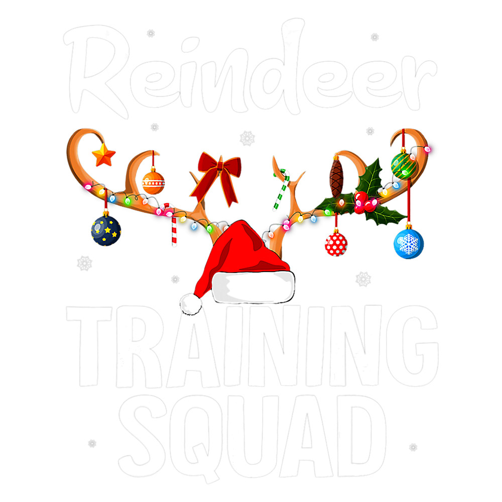 Reindeer Training Squad Funny Christmas Matching Family.png