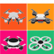 Retro Drones I Colorful Drone I Quadcopter I Kids Drone.png