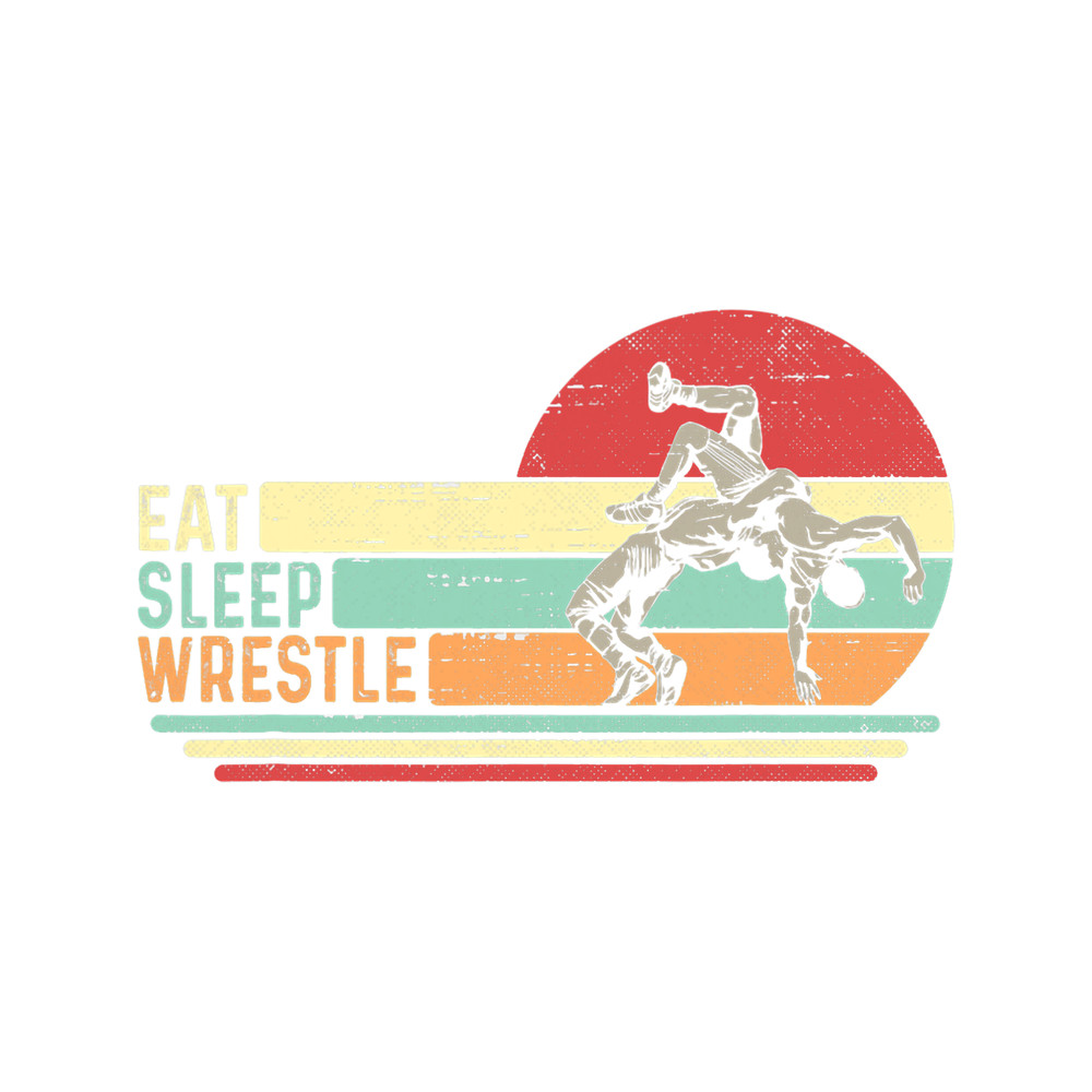 Retro Vintage Eat Sleep Wrestle Repeat Wrestling Wrestler.png