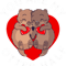 Otters Funny You Are My Otter Half Valentine Couple Otter Lovers.png