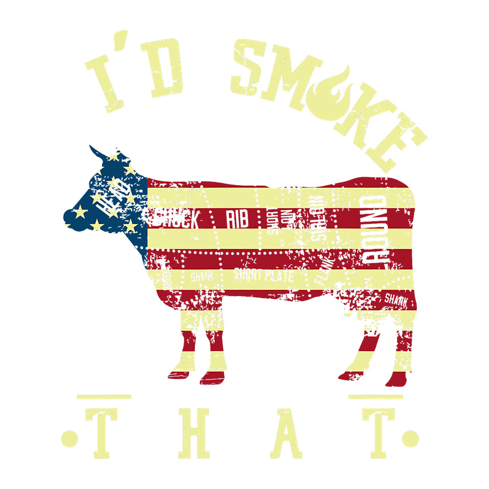 Retro vintage id smoke that Grilling Barbecue Smoker Gift.png