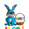 Rabbits Easter Day The Egg Hunt Is On Shirts Fun Eggs Hunting Bunny.png