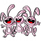 Rabbits We Love Dad Rabbits Funny Fathers Day Son Daughter.png