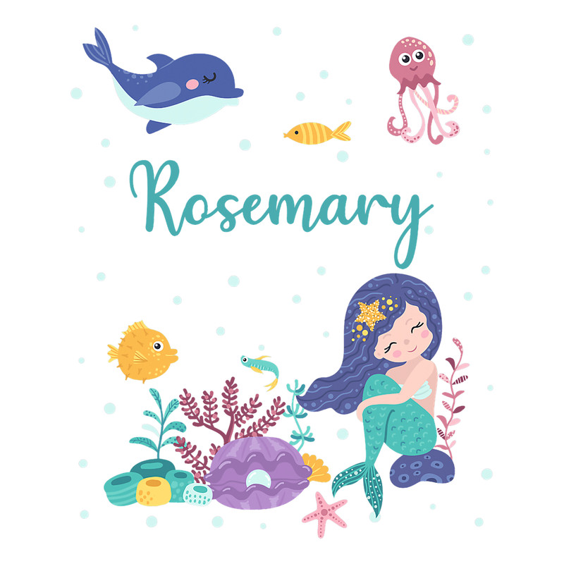Rosemary Name Gift Personalized Mermaid.png