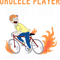 Motocross Biker ukulele player Like Riding Bike Cyclist Funny.png