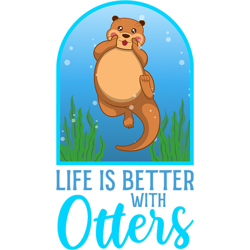 Otters Life With Cute Otters Forest Animal Wildlife Nature.png