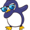 Penguins Lover Dabbing Penguin Cute Animal Birthday Party Gift.png