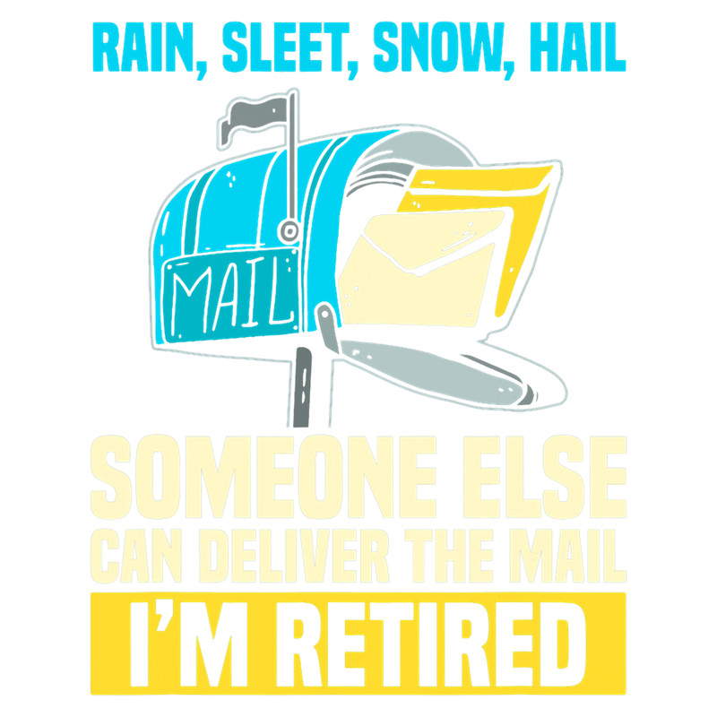 Postman Job Funny Postal Worker Retirement Design For Mailman Men Women.png
