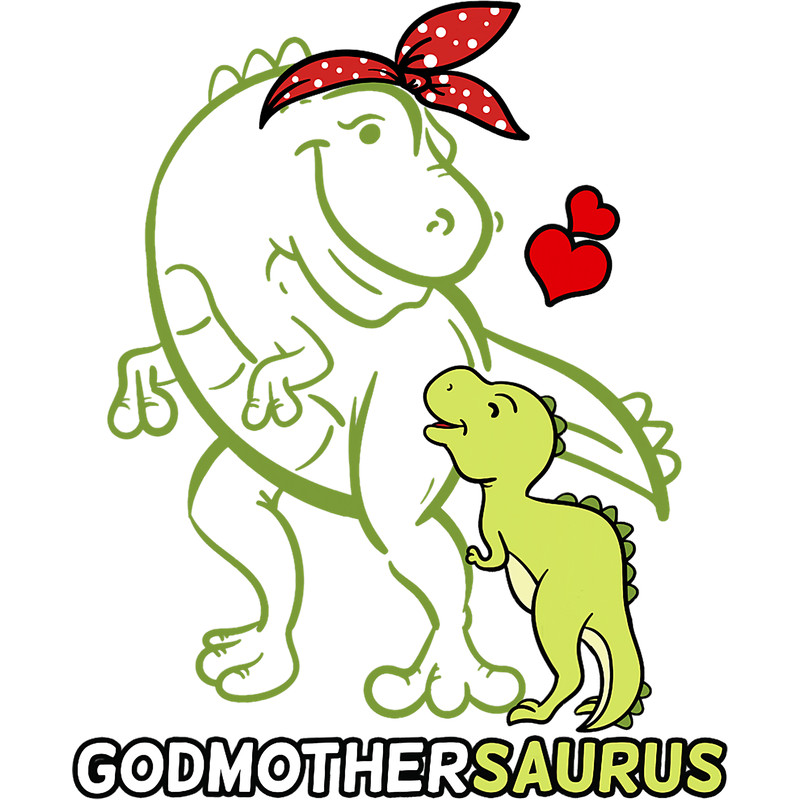 Godmothersaurus Godmother Tyrannosaurus Rex Godparents Day 1.png