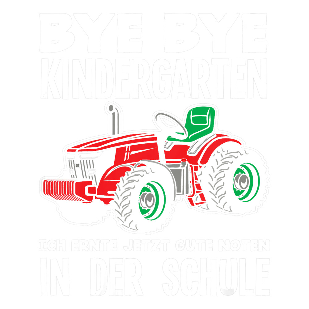 Kids First Class Tractor First Day of School School.png