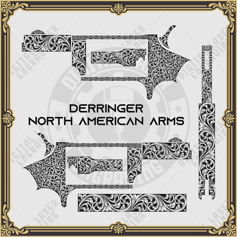 Laser Engraving Designs Scrollwork for Derringer North American Firearms.jpg