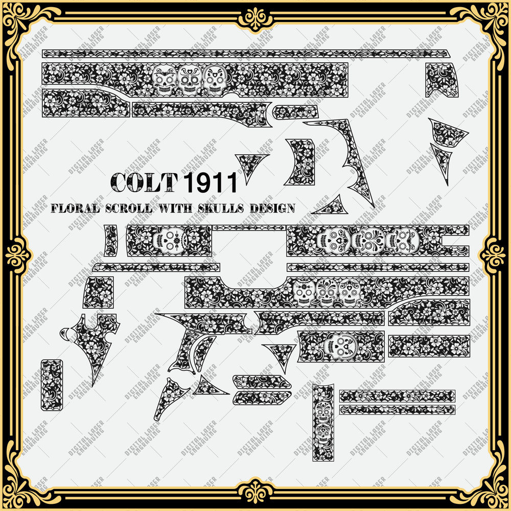COLT-1911-FLORAL-SCROLL-WITH-SKULLS-DESIGN.jpg