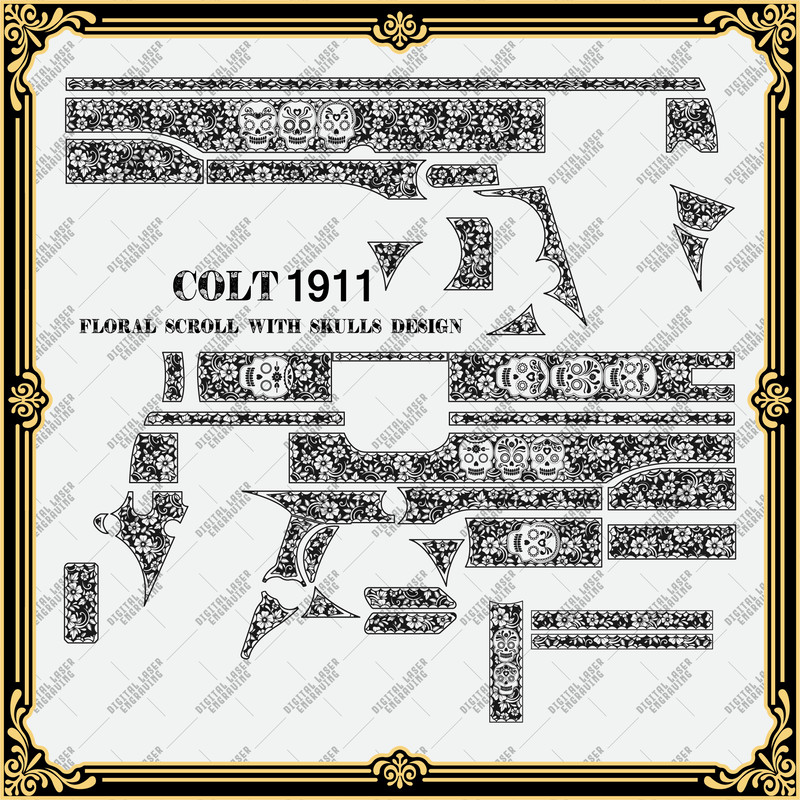 COLT-1911-FLORAL-SCROLL-WITH-SKULLS-DESIGN.jpg