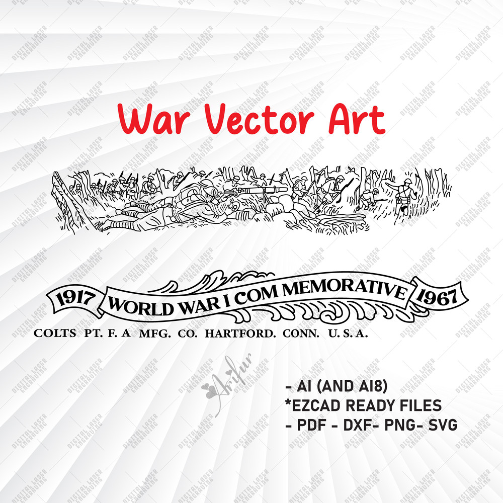 War Vector Art Engraving War Design Soldiers Vector 0