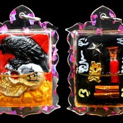 Charm amulet (Crow's Pendent ) Extremely magic powerful to make of love attraction enchantment Riches Business profit, W