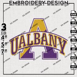 UAlbany Great Danes embroidery design, UAlbany Great Danes embroidery, UAlbany Great Danes Logo, NCAA embroidery