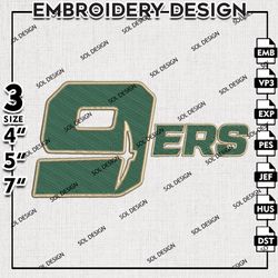 Charlotte 49ers embroidery Files, Charlotte 49ers embroidery, Ncaa Charlotte 49ers logo, NCAA logo embroidery
