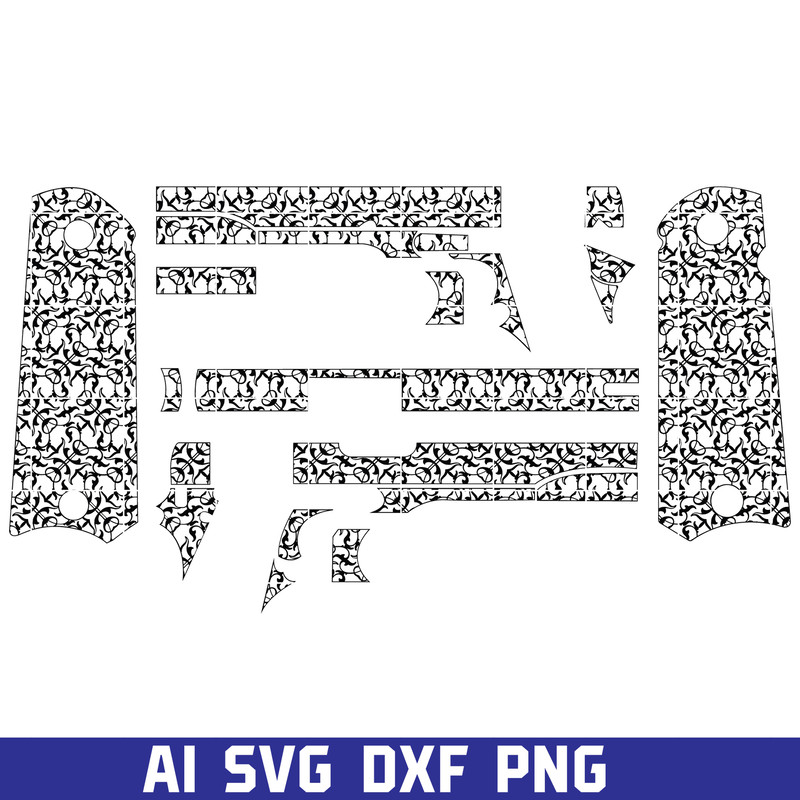 COLT 1911 GUN TEMPLATE PATTERN DESIGN 27.jpg