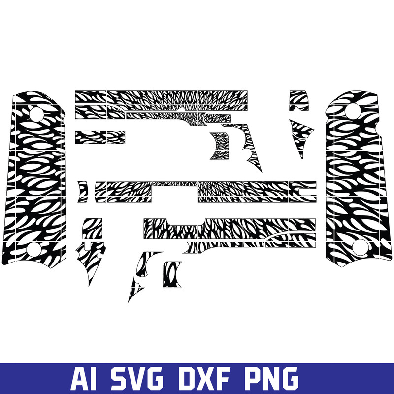COLT 1911 GUN TEMPLATE PATTERN DESIGN.jpg