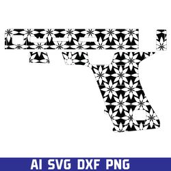 colt 1911 gun template pattern design 34