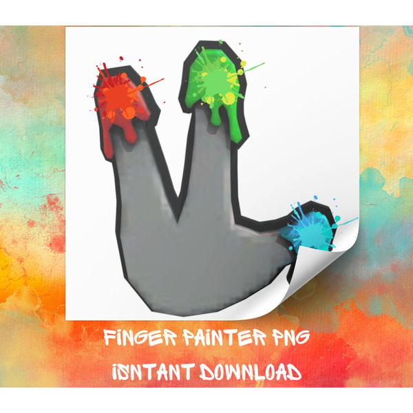 Gorilla Tag Finger Painter Badge PNG SVG Clipart Image For D Inspire gorilla-tag-finger-painter-badge-png-svg-clipart-image-for-d-inspire