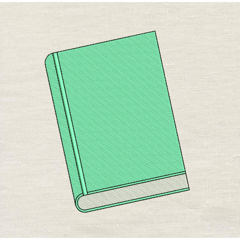 Book Embroidery Design Embroidery Design 3 SizesINSTANT D0WNL0AD 0