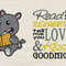 Read Me A Story With Rhino Applique 2 Designs Reading PillowINSTANT D0WNL0AD 0